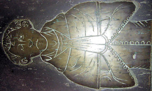 Rusper - St Mary John Kyggesfolde 1370 and wife Agnes 1370